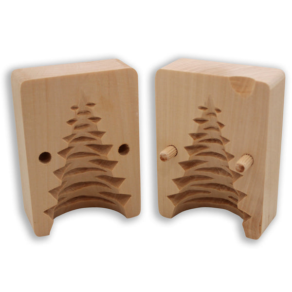 Wood Butter Mold - Christmas Tree
